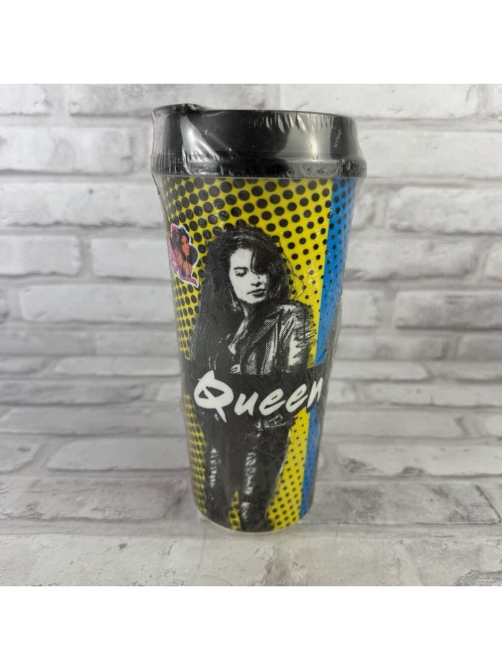 Selena Queen of Cumbia Stripes Collectible Cup Plastic Sealed New